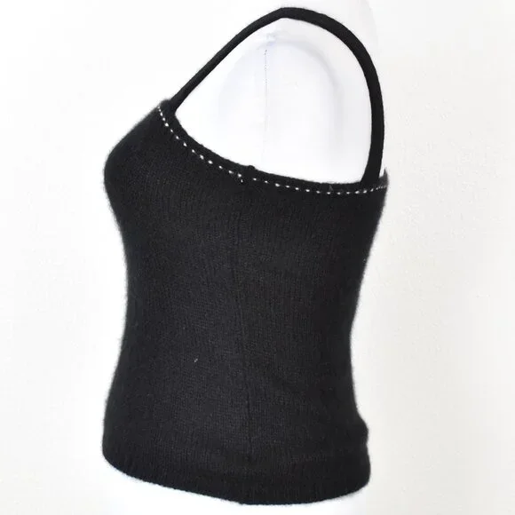 M.O.L. Knits Margaret O'Leary Cashmere Tank Top NEW - XS - Picture 4 of 10